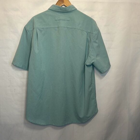 Duluth Trading Co. Men's Vented S/S Button Up Fishing Shirt Size L Green - Picture 3 of 6